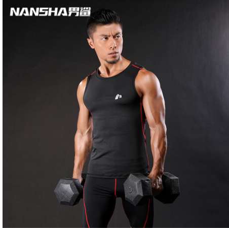 

NANSHA MEN Tops Original Fitness Tees Compress Tank Tops Men Tanks Gyms Clothing