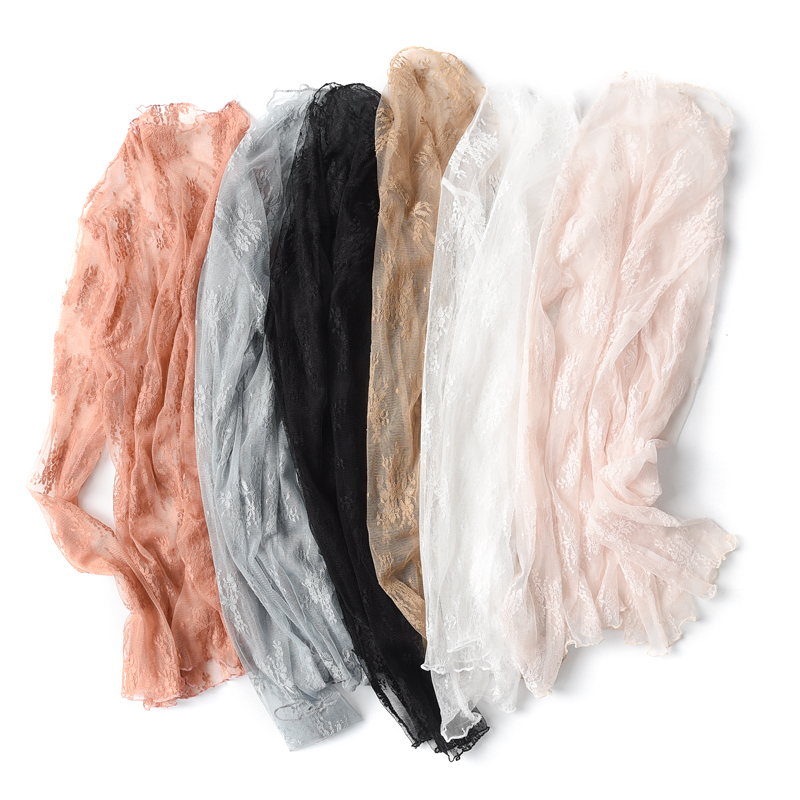 

Pantalon Transparent Lace Shirt Mesh Blouse Shirts Women Tops Blusas Long Sleeve O-neck Blouse Femme Shirt Feminine Blusa, Beige