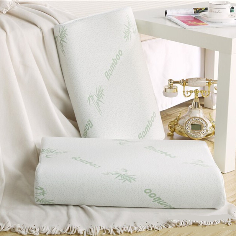 

4 Mode Size Bamboo Fiber Soft Pillow Travel Memory Foam Space Pillow Slow rebound Neck Support Throw Pillows Healthcare Pillows