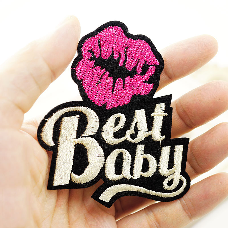 Decal Heat Transfers Super Dad Patch Costume Accessories