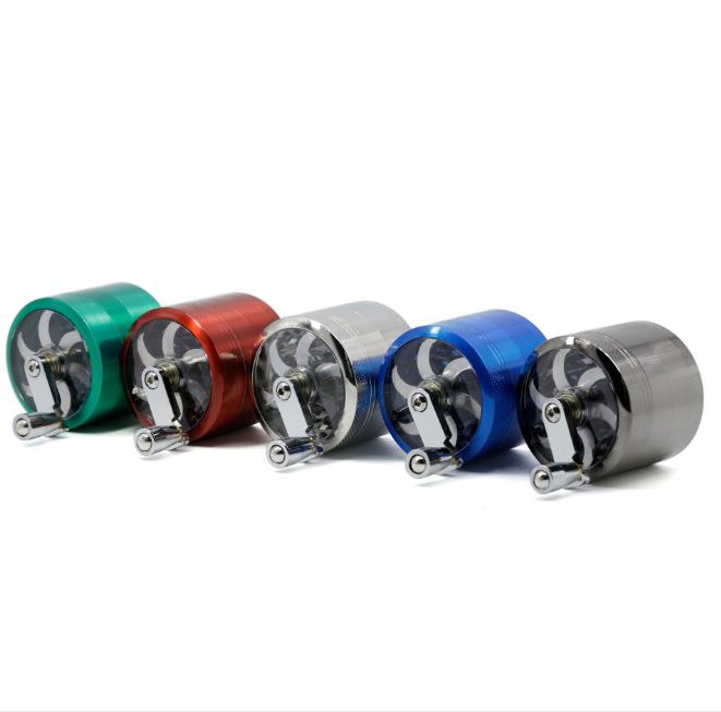 

55 M-4 Zinc Alloy Diameter 4-layer Hand Mill Rocker Broken Smoke Mill Box