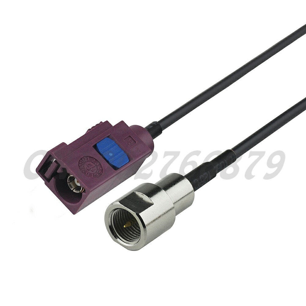 

1ft 30cm RF FME male Plug Straight to Fakra Jack D Straight RG174 Pigtail Cable Antenna Feeder cable assembly