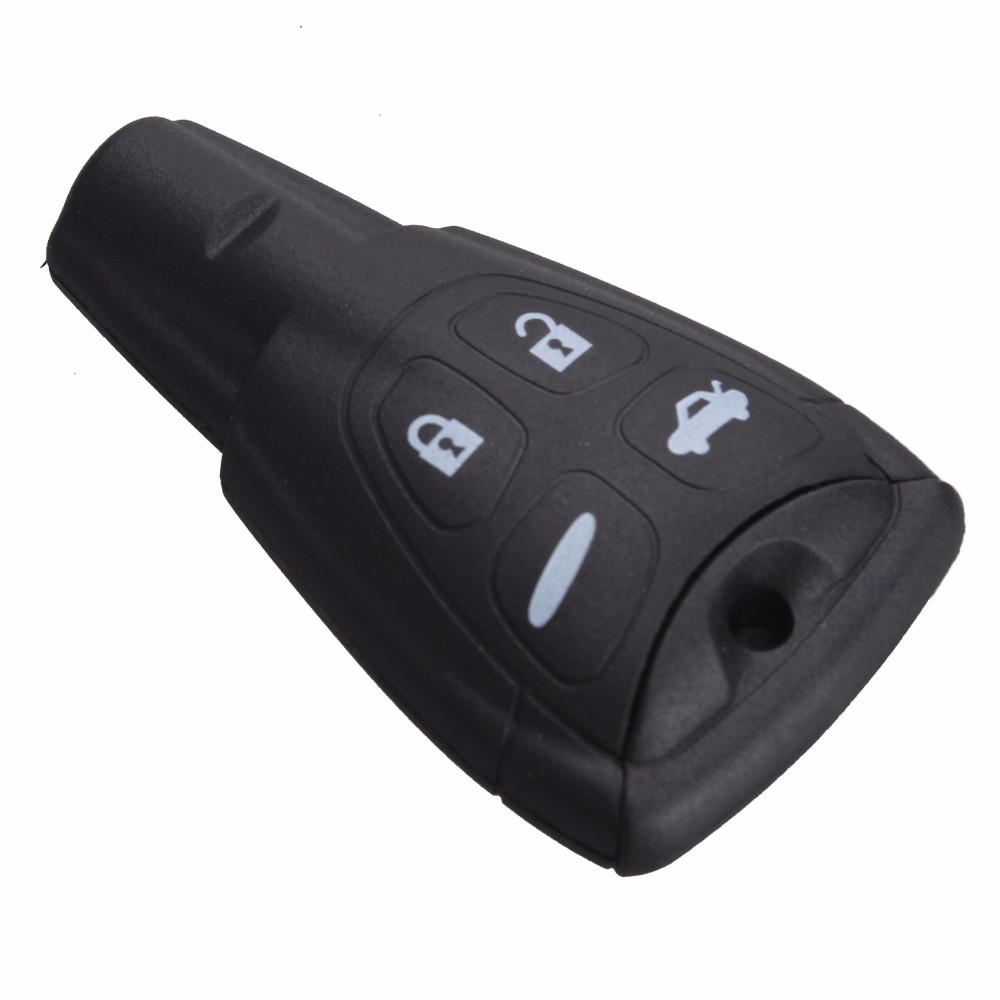 New 4 Buttons Replacement Key Shell Case Fob for Car SAAB 9-3 9-5 93 95 2009-image-415975169