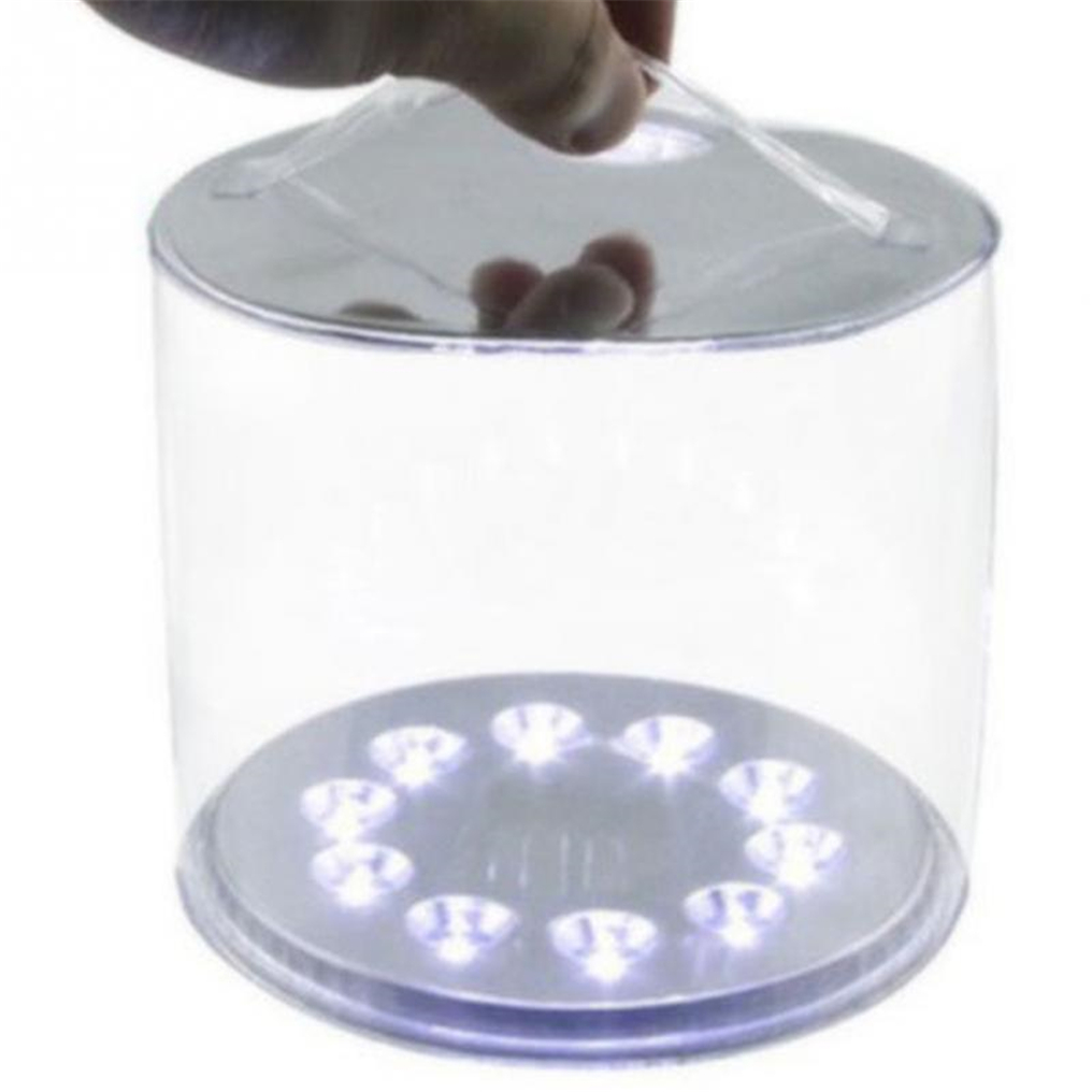 

Inflatable Solar powered lamp outdoor waterproof for Garden Camping Emergency LED Lantern night light DHL Shipping