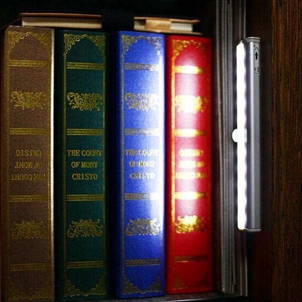 

Aluminum Indoor Wall Lamps LED Motion Sensor Night Light for Closet 20 LED Cabinet Night Lighting Wireless Motion Activated Lamp CE Approved