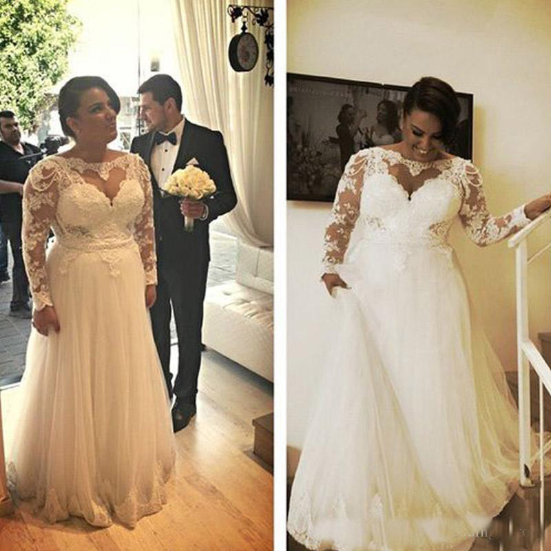 fat lady wedding dresses