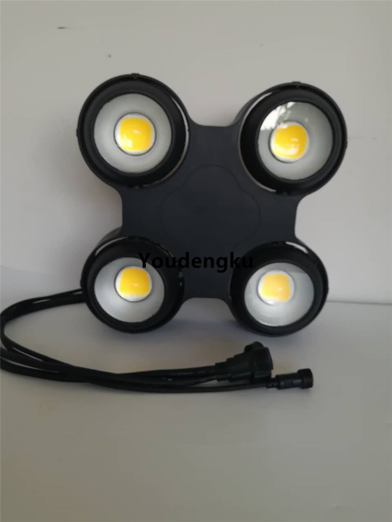 4x100w rgbw 4in1 Outdoor waterproof IP65 cob led blinder beam light 4 eyes led blinder light-image-449341276