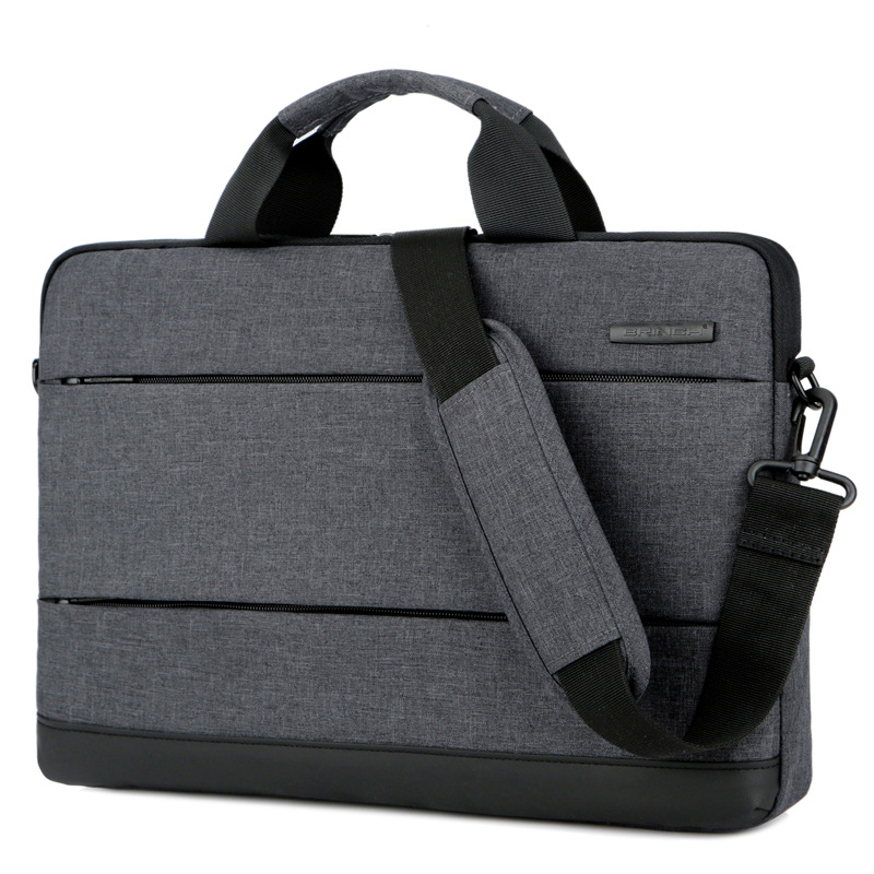 

2018 Men 13&14&15 Inch Nylon Laptop Handbag Man Women Large Capacity Travel Business Briefcase Notebook Bag Man Bag Shoulder, Purple-13inch