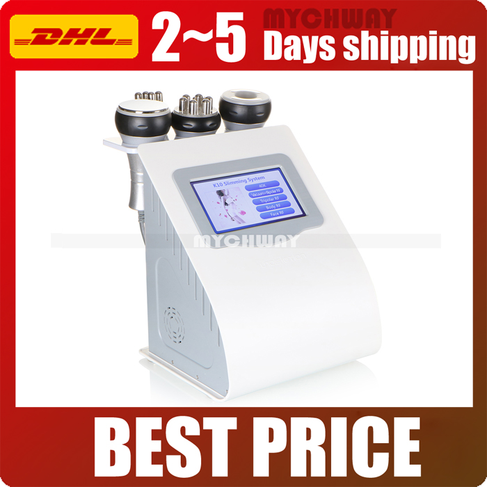 Home Use Effective Strong 40K Ultrasonic cavitation body sculpting slimming vacuum RF skin Firm body lift red photon machine with trolly