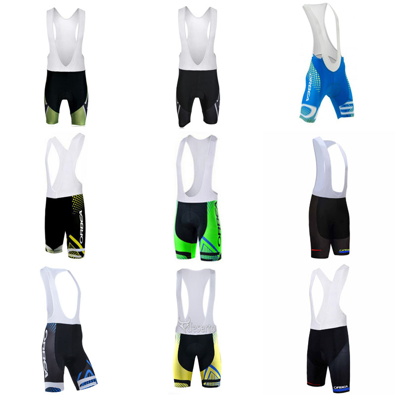 

ORBEA Team Cycling Clothing Mens Cycling bike 3D gel pad Bib Shorts Breathable Quick dry ropa ciclismo S122301, 8q