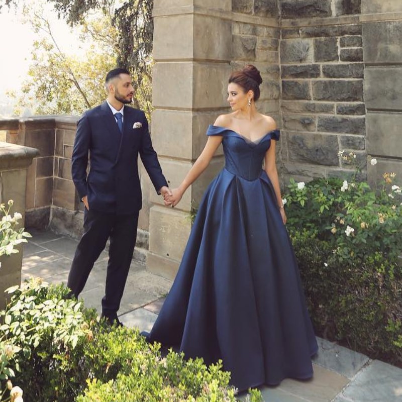 

Fashion Satin Corset Prom Dress Off The Shoulder Sleeveless Lace-Up Back Party Gowns Elegant Floor Length Formal Prom Dresses Custom Made, Green