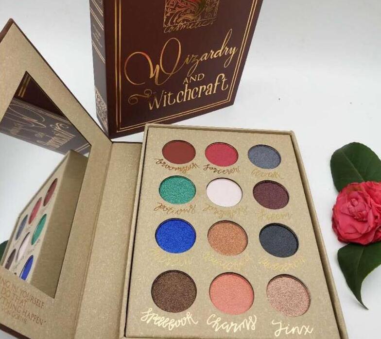 

Storybook Cosmetics Wizardry and Witchcraft Eyeshadow Palette 12 color Mean Girls Burn Book Eye Shadow, Multi