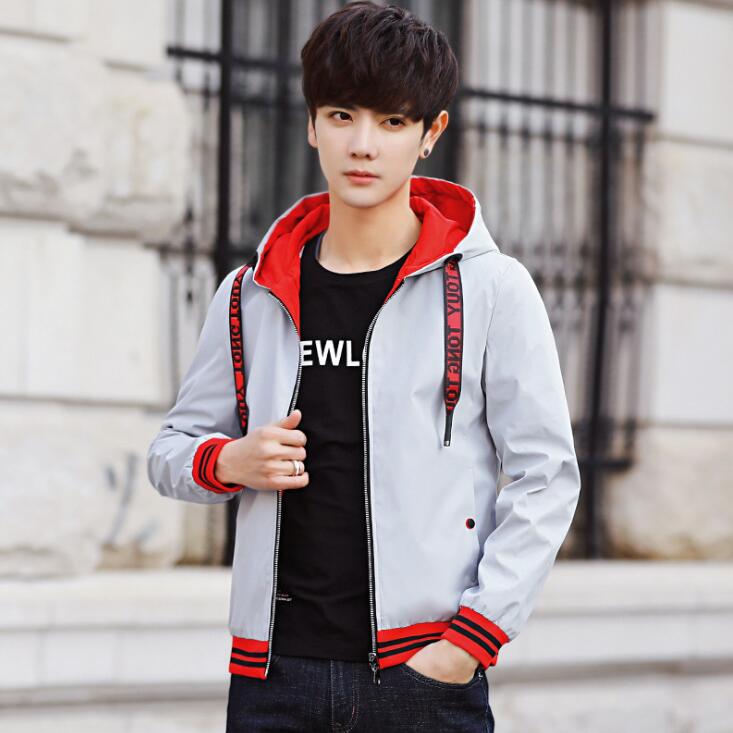 Veste pour hommes 2018 nouvelle mode veste décontractée designer vestes pour hommes explosions pour hommes vêtements à double face vêtements d'ex