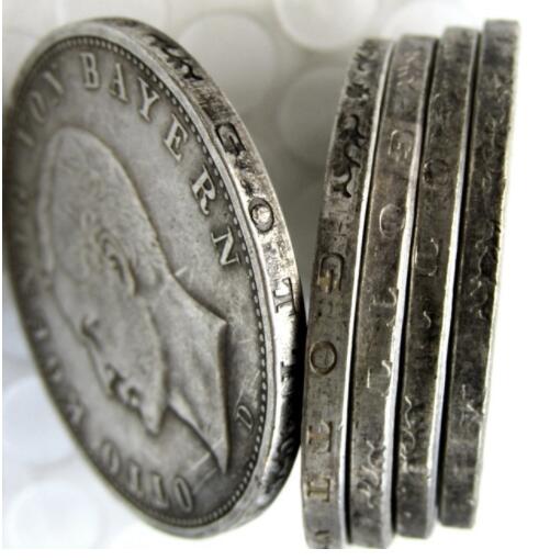 

High Quality Germany German Bavaria coin 5 mark silver 1902D Otto Copy Coins Promotion Cheap Factory Price nice home Accessories Coin