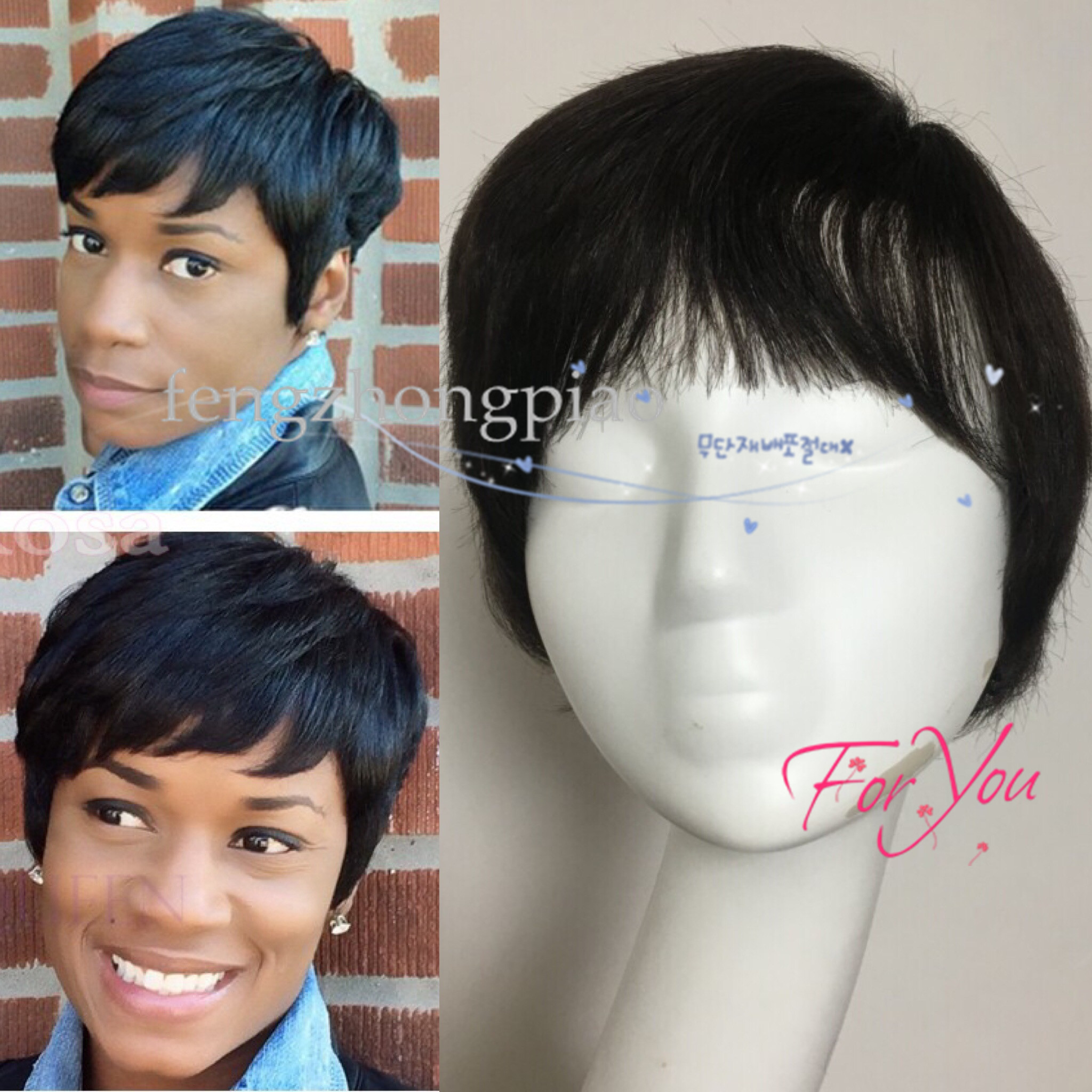 Vente En Gros Nouvelles Coiffures Cheveux Courts 2020 En Vrac A