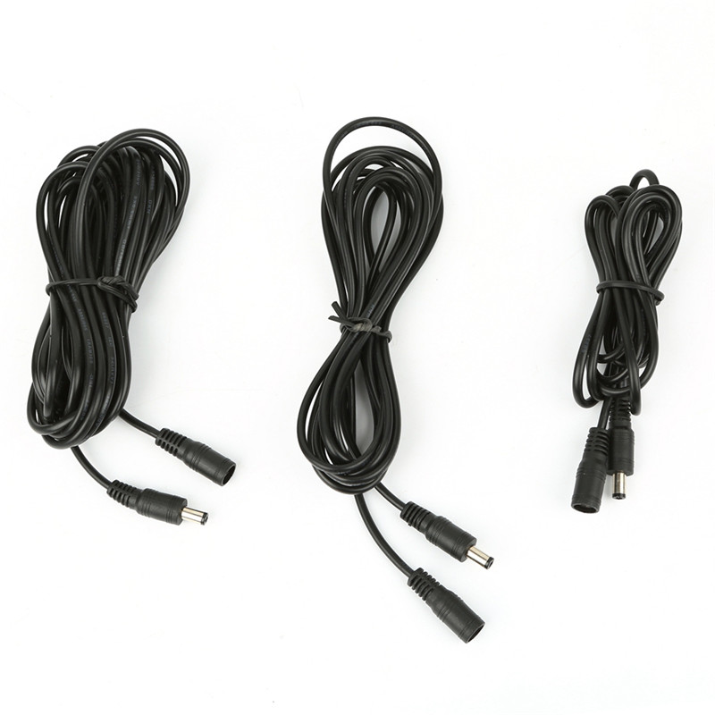 

Extension Cable with 5.5*2.1mm DC Female & Male Jack Adapter Cord Length 50cm 100cm 200cm 250cm 300cm 500cm