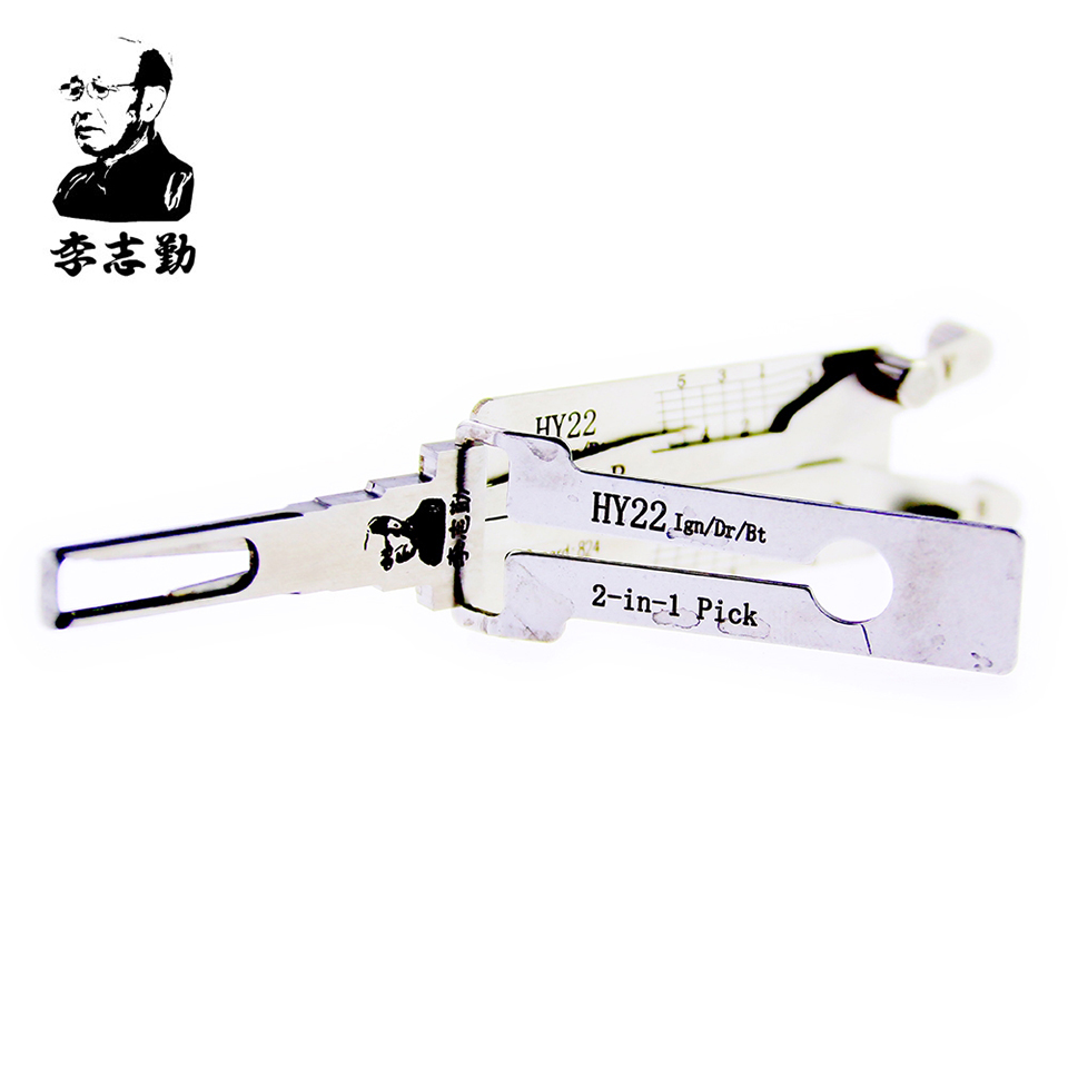

Mr. Li's Original Lishi HY22 2in1 Decoder and Pick - Best Automotive Locks Unlock Tools on the Market