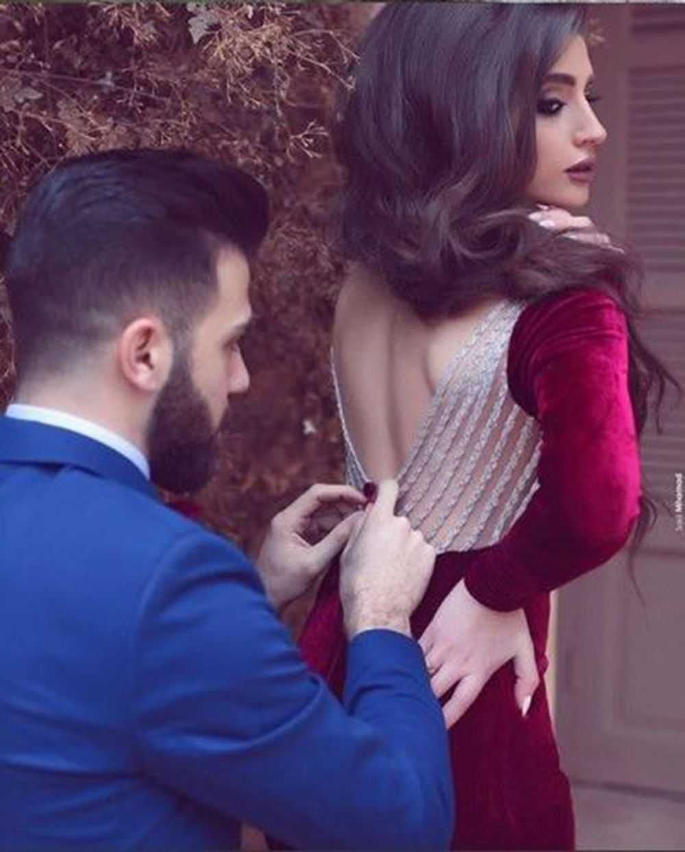

2018 elegant dark red formal Evening Dresses Sexy Bateau neck backless beaded Mermaid prom gowns long sleeves Prom Party Dresses, Champagne
