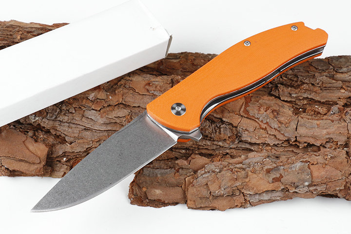 

Newer recommend Shirogorov YD01 bearing folding knife (five colors) opening camping hunting knife folding knife 1pcs free shipping
