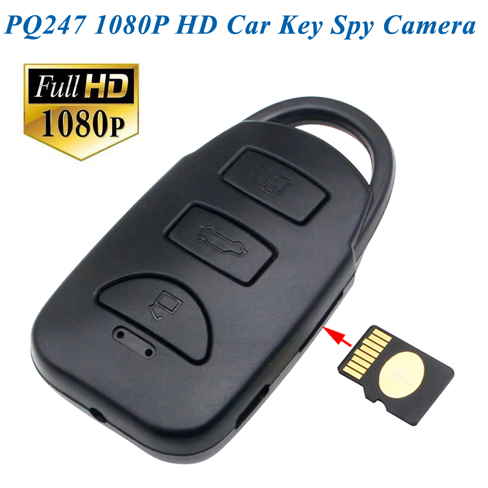 

1920*1080P DVR Multifunctional Hd Camera Car Key Chain Mini Cam DVR IR Night Vision with Motion Dectect Cam PQ247