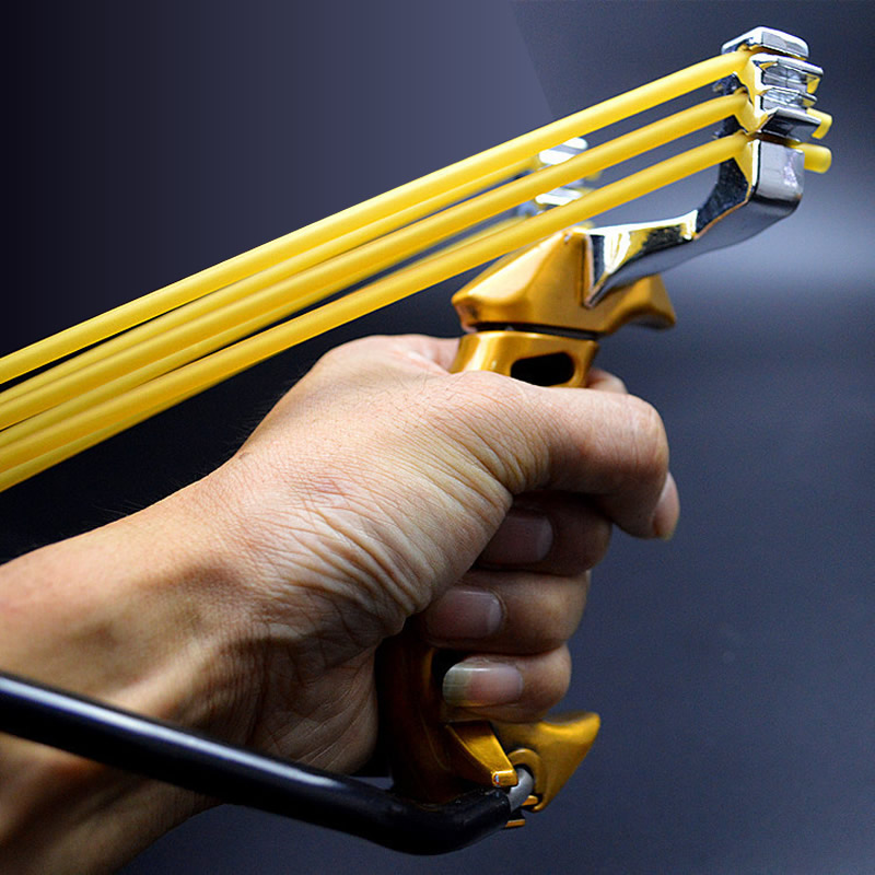 

Furniture accessorie Rubber Bands Folding Wrist Slingshot Catapult Outdoor Games Powerful Camouflage Hunting Bow & Arrow Tools