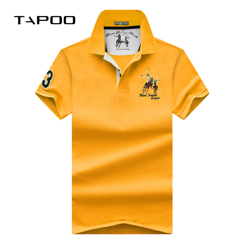 

Men's Shirts Brand Cotton Short Sleeve Camisas solid embroidery Summer Stand Collar Male Shirt plus size - 4XL, Black