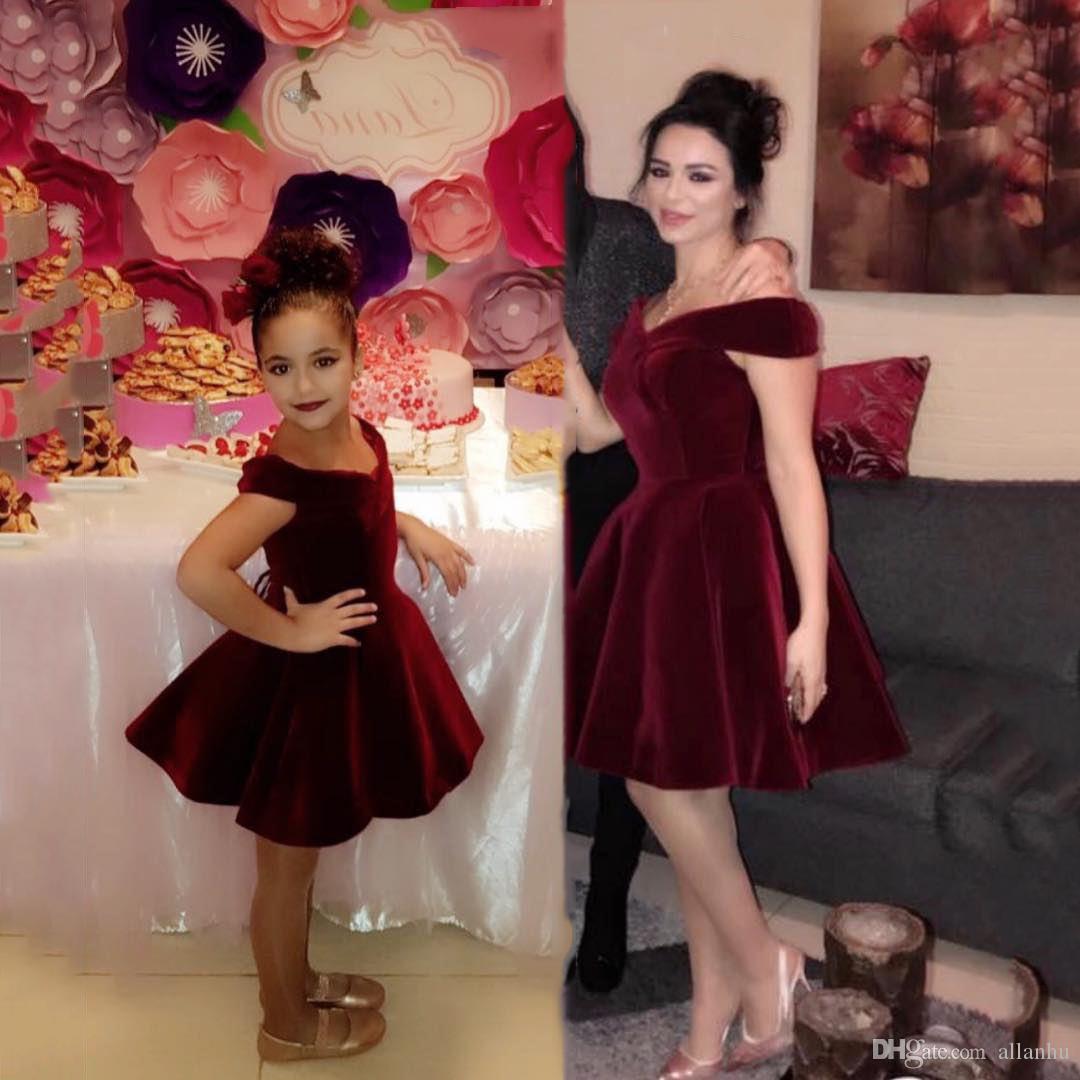 velvet dress for girl kid
