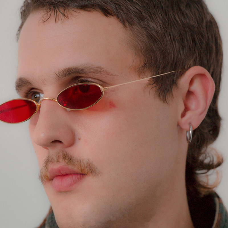 

fashion oval glasses sunglasses men men's women women's 2018 red mens sun glasses small summer steampunk ladies shades