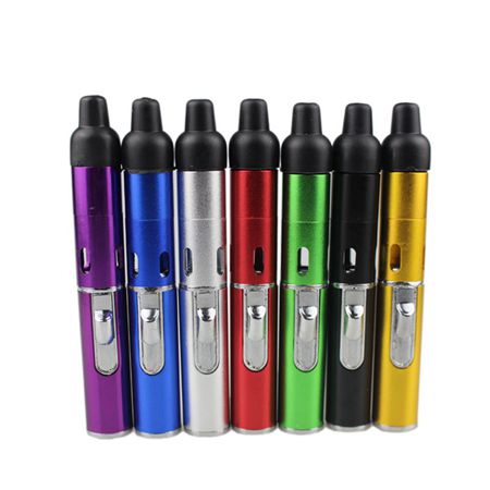 

Click N Vape Sneak Lighter a Toke Smoking Metal Pipe Vaporizer Tobacco Wind Proof Gas Butane Torch