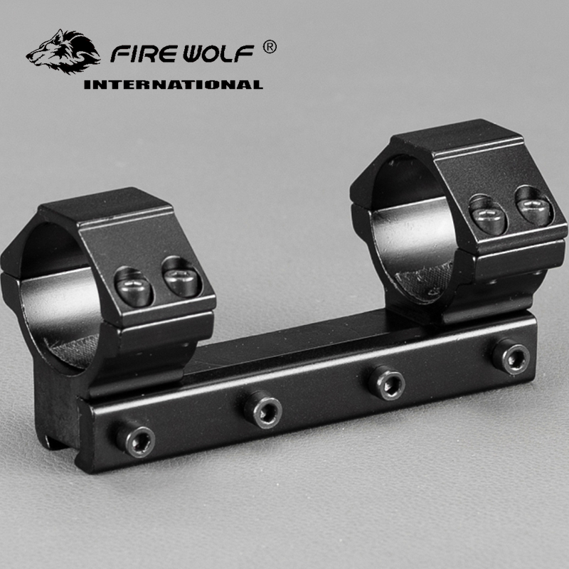 

30mm One Piece Low Profile Dovetail Scope Mount Rings Adapter W 11mm Long 100mm Rifles Airsoft Hunting