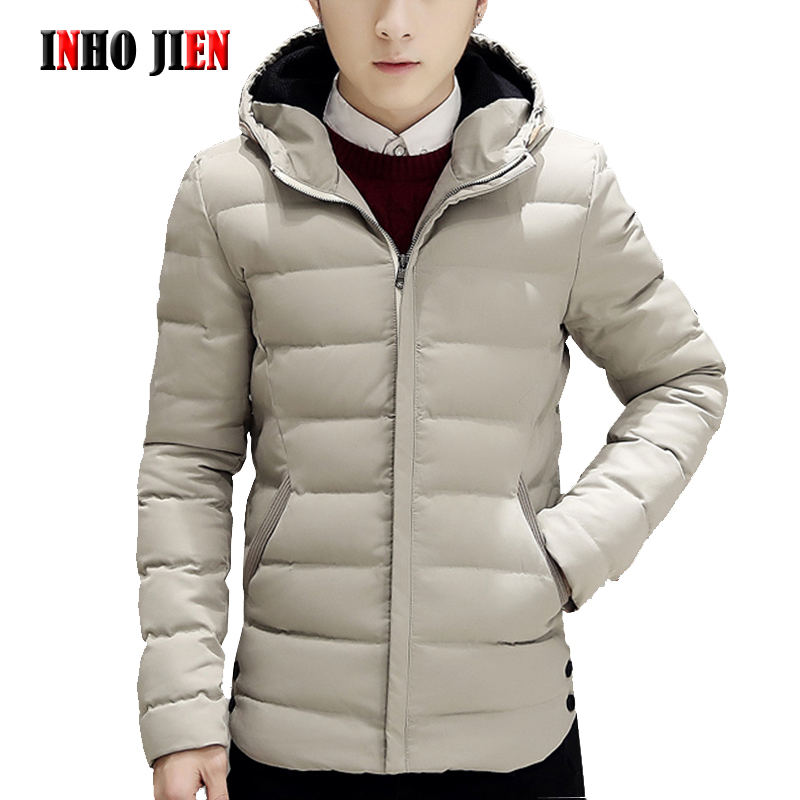 Winter Jackets Men New Trend Casual Mens Parkas Cotton Padded Hooded Outwear Coats Warm Thick Autumn Jacket Male Brand Clothes