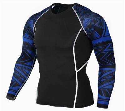 

Mens Compression Shirts 3D Teen Wolf Jerseys Long Sleeve T Shirt Fitness Men Lycra MMA Crossfit T-Shirts Tights Brand Clothing, #7