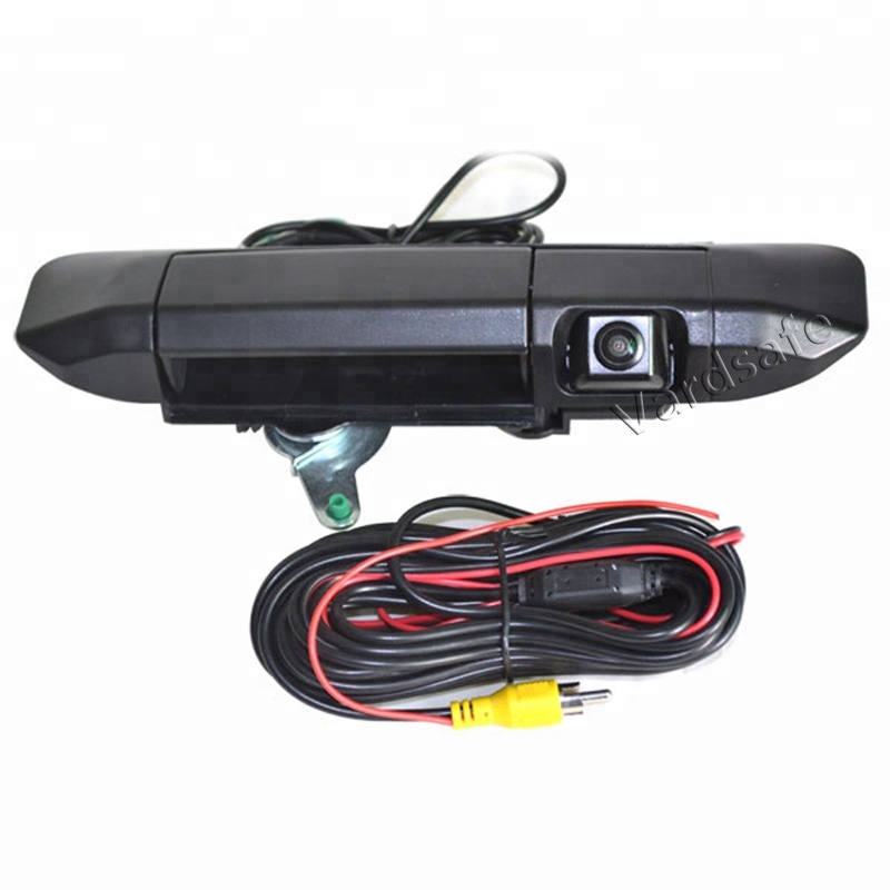 Vardsafe VS457 | Caméra de recul pour poignée de hayon de voiture pour camionnettes Tacoma (2005-2014) | Connecteur RCA