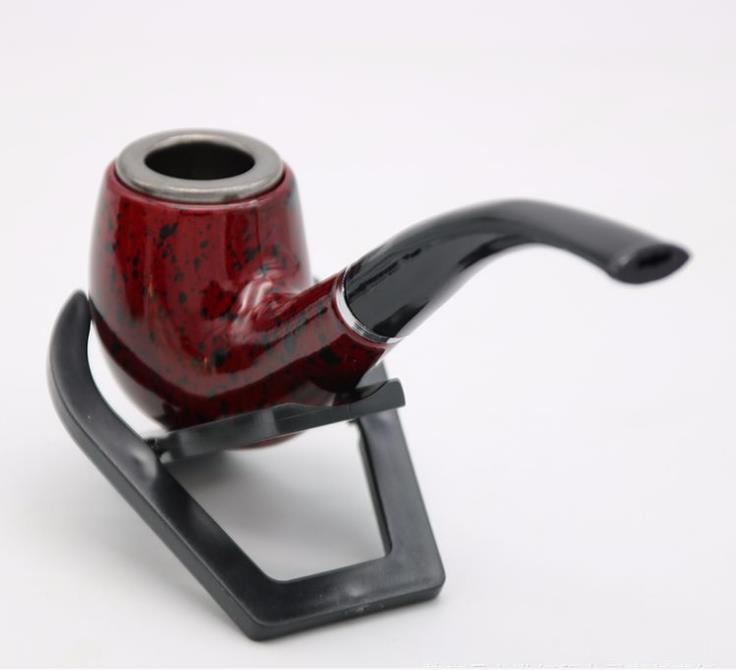 

The new short red resin pipe 140MM pipe smoking