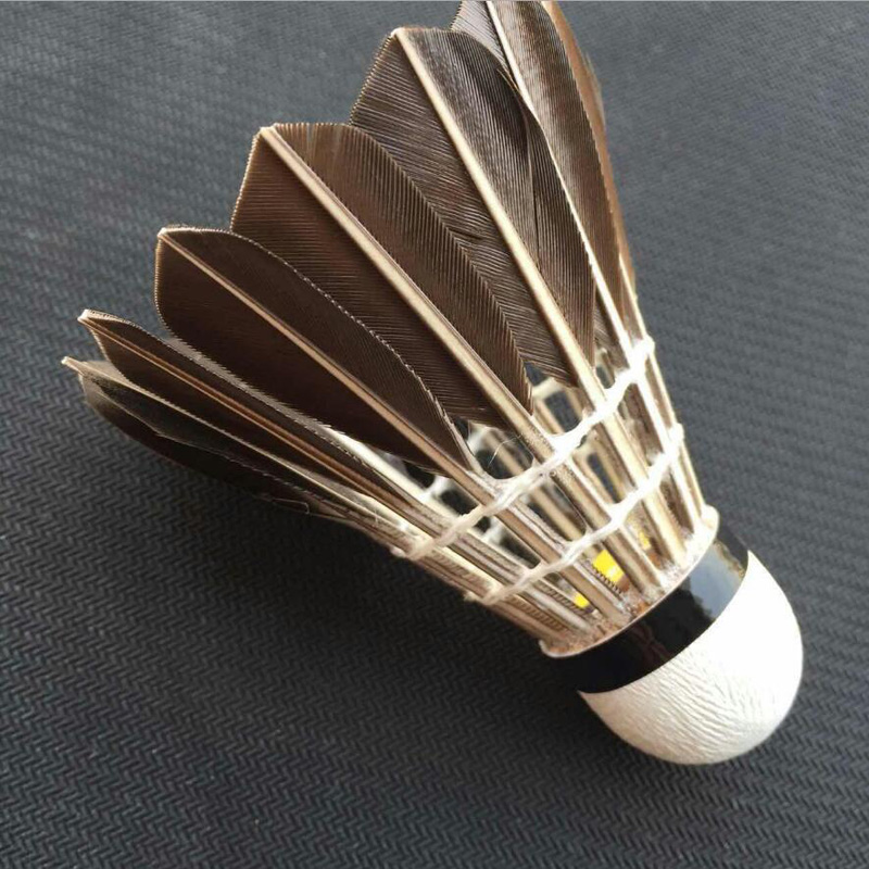 

New badminton shuttlecocks game balls black badminton 12 pieces 5 dozens training badminton ball for sale