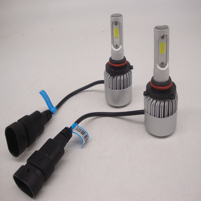 

200W 20000LM h4 Cree Car LED Headlights 2pcs COB LED Headlight Bulbs, Head Light hi Li beam kit driving lamp