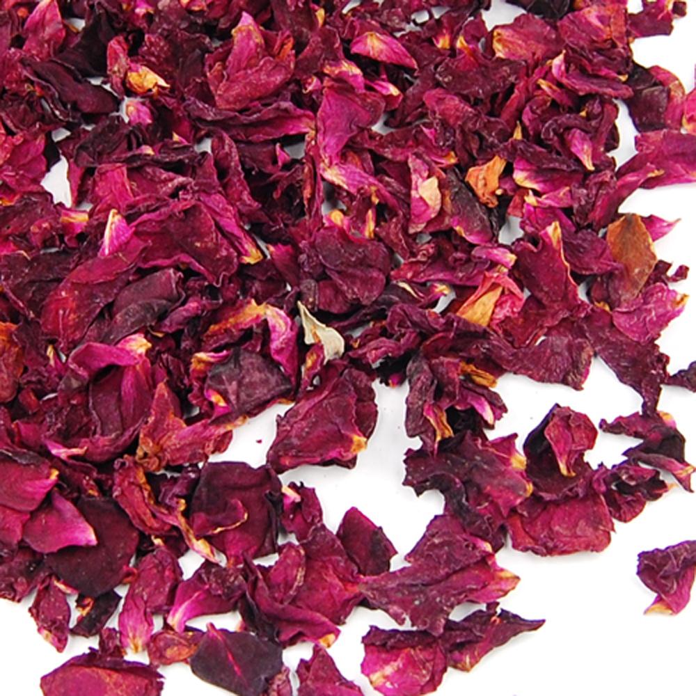 

Wholesale-Bag of Fragrance Dried Rose Petals Flowers Natural Wedding Table Confetti Pot, As pic