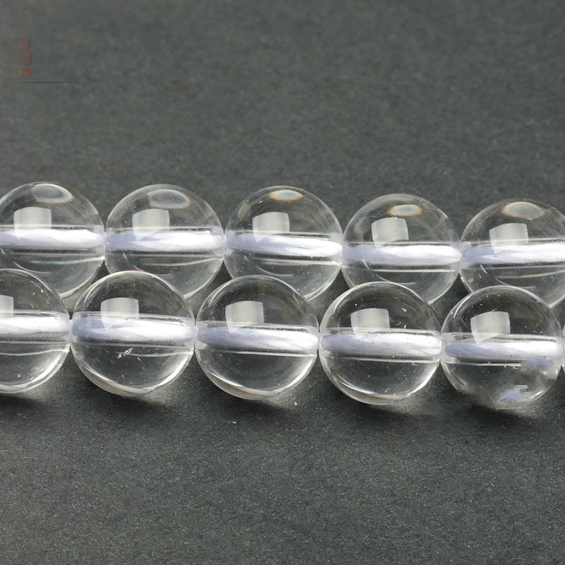 Pierre naturelle lisse et claire de 8mm, prix d'usine, perles en vrac, fil de 16 pouces, 4 6 8 10 12 MM, taille au choix pour la fabrication de b