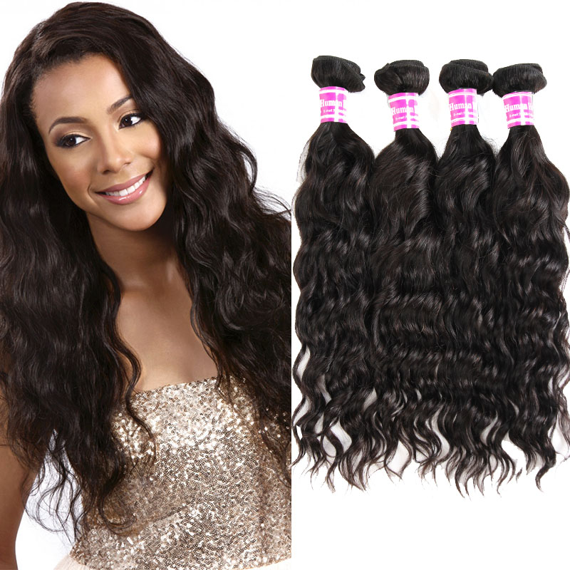 

Grade 8A Mink Brazilian Peruvian Malaysian Indian Hair Weave Bundles Water Wave Big Curly Virgin Hair Bundle Deals Unprocessed Remy Hair