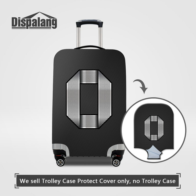 

Newest Suitcase Protective Cover Apply To 18-32 Inch Case Custom Design Metal Number Spandex Quality Dustproof Elastic Trunk Luggage Covers