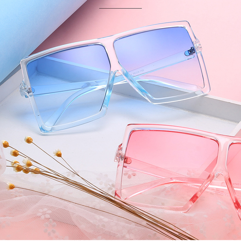 

Fashion Sunglasses for Women Brand Designer Big Frame Square Sunglasses Vintage Oversized Sun Glasses Travel Ladies Shades UV