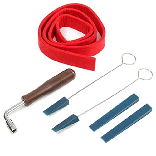 

6Pcs Piano Tuning Lever Tools Kit Mute Hammer DIY Set Piano Part