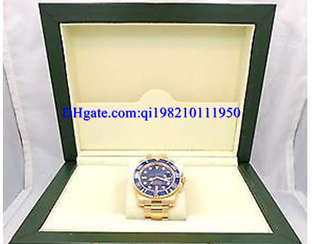 

Christmas Gift Luxury Wristwatch Original Box certificate Sapphire 40mm 116618 Ceramic Bezel Blue Dial Automatic Mechanical Mens Watch Men's
