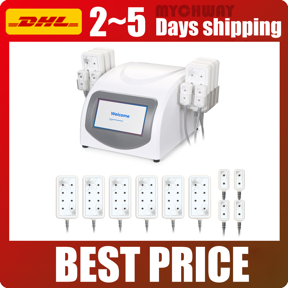 

5mw 650nm Lipo Diode Cellulite Removal 10 Paddles Laser Body Shaping Weight Loss Slimming Machine
