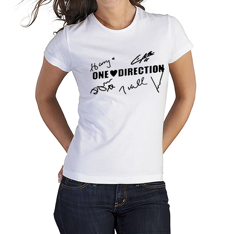 One Direction Harajiku Women Shirts 2019 Summer Punk T-shirt Twenty One Pilots Baratas Female for T Shirt Couple Clothes Top