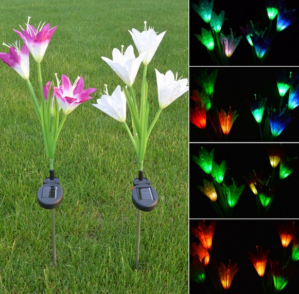 Wholesale Solar Garden Stakes Color Changing Buy Cheap Solar