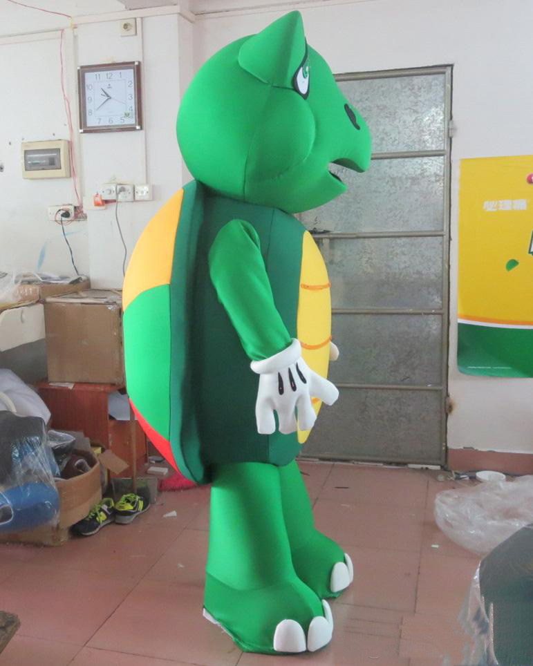 

2018 High quality the head green sea turtle mascot costume for adult to wear for sale, As picture