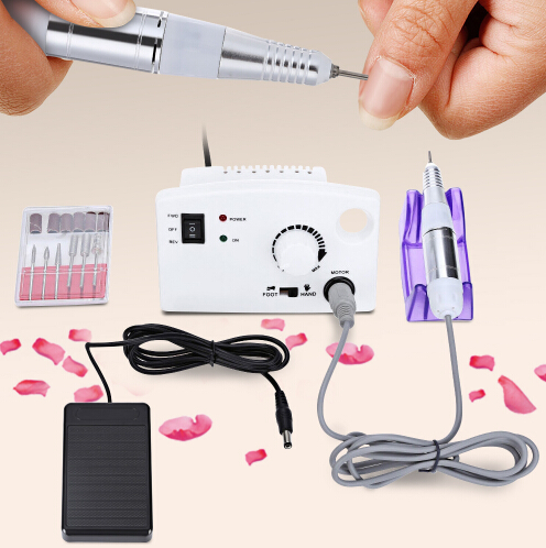 

Hot Sell Professional Nail Tools Grinding Manicure False Electric Mill Machine Electric Nail Drill Machine Manicure Drills