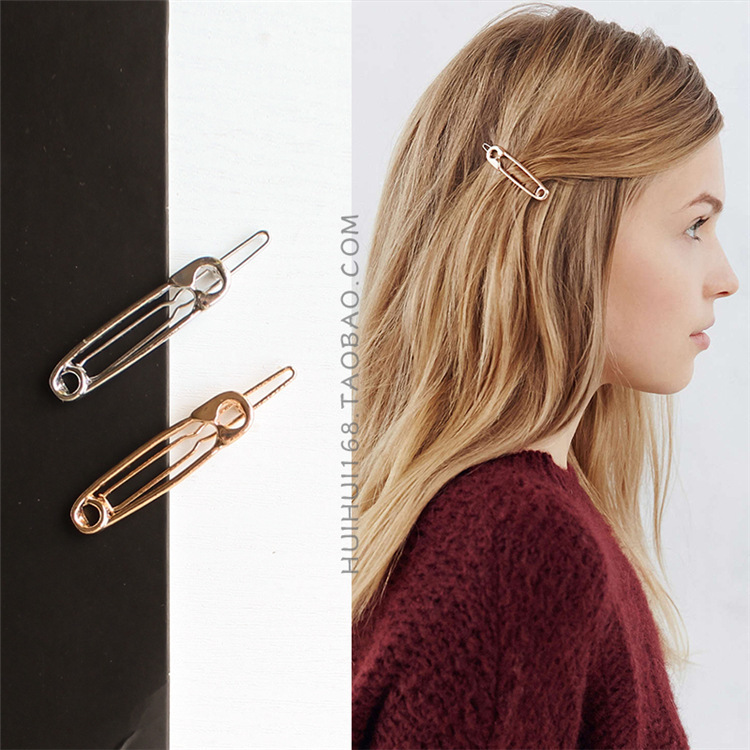 

Lovely Hairpin Gold+Silver Hair Accessory Special Lady Fashion Hair Clip