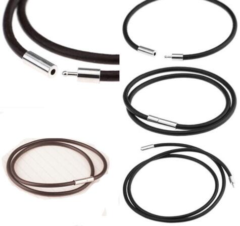 

Vintage Silvers Clasp Thin Genuine Leather Cord Choker Collar Strands Necklaces&Pendants For Women Clothing Brand Jewelry Accessories Gift